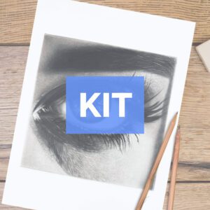 Disegno realistico a grafite e carboncino - Kit Avanzato